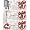 Photo Image 3-Up Laser Postcards with Bookmark, We Love Your Pet, 150 Postcards/Pack