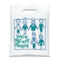 Medical Arts Press® Medical Non-Personalized 2-Color Large Supply Bags, Were Patient People