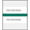 Medical Arts Press® Standard Preprinted Chart Divider Tabs; Procedures, Dark Green