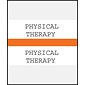 Medical Arts Press® Standard Preprinted Chart Divider Tabs; Physical Therapy, Orange