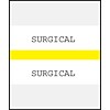 Medical Arts Press® Standard Preprinted Chart Divider Tabs; Surgical, Yellow