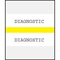 Medical Arts Press® Standard Preprinted Chart Divider Tabs; Diagnostic, Yellow