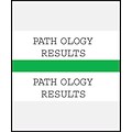 Medical Arts Press® Standard Preprinted Chart Divider Tabs; Pathology Results, Green