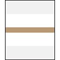 Medical Arts Press® Write-On or Type-On Divider Tabs; Tan
