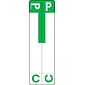 Medical Arts Press® C and P Name Labels, Dark Green, Smead® Alpha-Z® Compatible