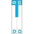 Medical Arts Press® D and Q Name Labels, Light Blue, Smead® Alpha-Z® Compatible