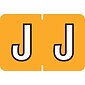 Medical Arts Press® Colwell Jewel Tone® Compatible Alpha Roll Labels, "J"