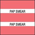 Medical Arts Press® Large Chart Divider Tabs, Pap Smear, Dk. Pink