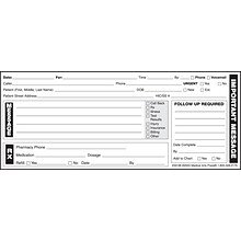 Medical Arts Press® Phone Message Labels / 8-in.W x 3-1/4-in.H