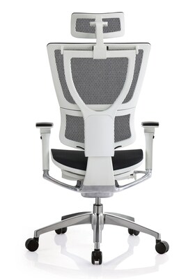 Eurotech iOO Ergonomic Mesh Chair Headrest, White (IOO-HDRWHT)