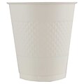 JAM Paper® Plastic Party Cups, 12 oz, White, 20 Glasses/Pack (2255520710)