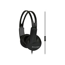 Koss® UR10I Stereo On-Ear Headphones with Mic; Black