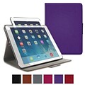 rOOCASE Orb Leather 360 Deg Rotating Folio Smart Case for iPad Air 2, Purple