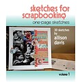 Scrapbook Generation Book One Page Sketches For Scrapbooking Vol 1