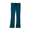 Medline Melrose ave Combo Elastic Waist Ladies Scrub Pant, Caribbean Blue, Medium