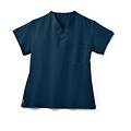 Fifth AVE.™ Unisex Scrub Top, Navy, Small