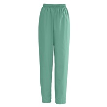 AngelStat® Ladies Elastic Draw Cord Scrub Pants, Jade, Large