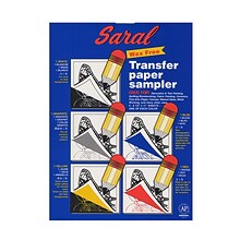 Saral Transfer (Tracing) Paper Sampler, 5 Sheets, 8 1/2 X 11, 2/Pack (74663-Pk2)