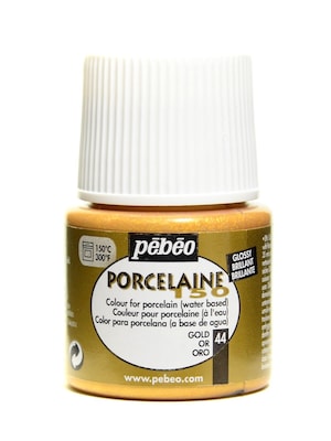 Pebeo Porcelaine 150 China Paint Gold 45 Ml [Pack Of 3]