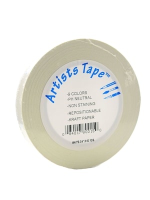 Pro Tapes White Artists Tape 3/4 In. X 60 Yd.
