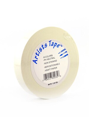 Pro Tapes White Artists Tape 1 In. X 60 Yd.