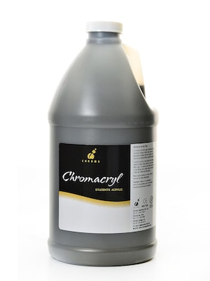 Chroma Inc. Chromacryl Students Acrylic Paints Raw Umber 2 Liters