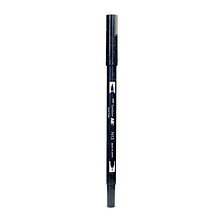 Tombow Dual End Brush Pen Black [Pack Of 12]
