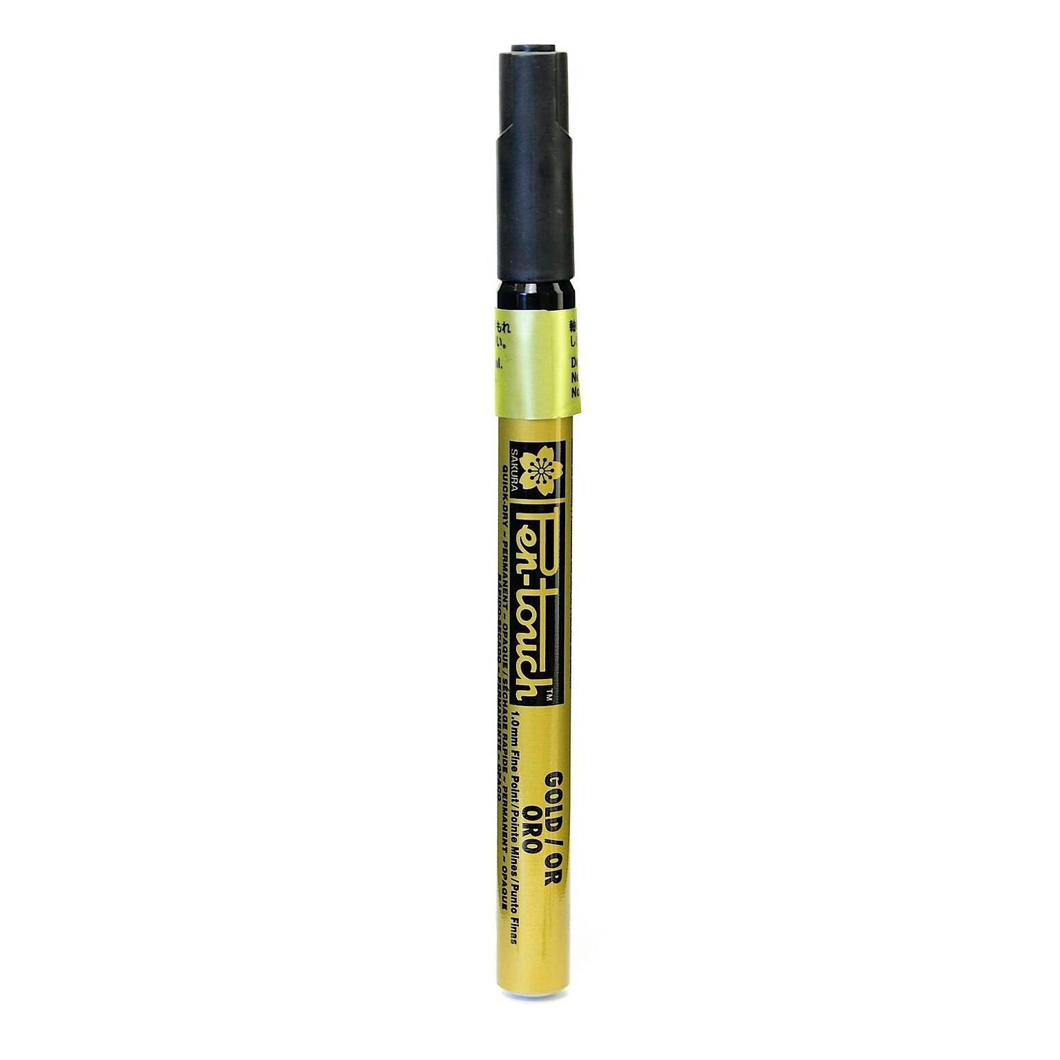 Sakura Pen-Touch Marker 1.0 Mm Fine Gold [Pack Of 4]