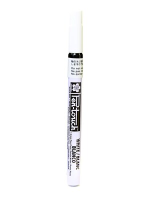 Sakura Pen-Touch Marker 1.0 Mm Fine White [Pack Of 4]