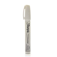 Sharpie Water-Based Paint Marker, Medium Tip, White, 6/Pack (70139)