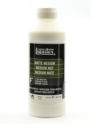 Liquitex Acrylic Paint Matte Paint Medium 32 Oz.