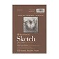 Strathmore 400 Series 5.5" x 8.5" Wire Bound Sketch Pad, 100 Sheets/Pad, 4/Pack (46476-PK4)
