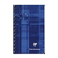Clairefontaine Classic Wirebound Notebooks 3 In. X 4 3/4 In. Ruled 50 Sheets [Pack Of 10]