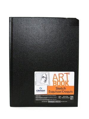 Canson Basic Sketch Book 8 1/2 In. X 11 In. [Pack Of 2]