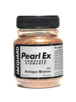Jacquard Pearl Ex Powdered Pigments antique bronze 0.75 oz. [Pack of 3]