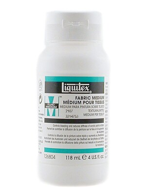 Liquitex Fabric Medium 4Oz Bottle, 2/Pack (19840-Pk2)