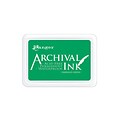 Ranger Archival Ink Emerald Green 2 1/2 In. X 3 3/4 In. Pad [Pack Of 3]