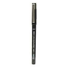 Marvy Uchida 6000 Calligraphy Pens, Broad Nib, Black Ink, 12/Pack (33079-PK12)