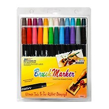 Marvy Uchida Brush Marker Set Of 24