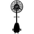 Luma Comfort 65 3-Speed Oscillating Pedestal Fan, Black (MF26B)
