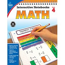 Interactive Notebooks Math Grade 4 Resource Book Paperback (104649)