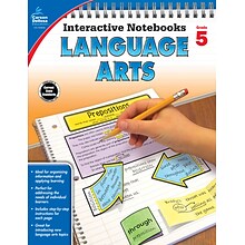 Interactive Notebooks Language Arts Grade 5 Resource Book Paperback (104656)