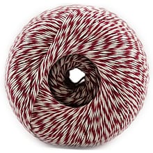 JAM Paper® Bakers Twine, Red & White, 500 Yards, Sold Individually (349527465)