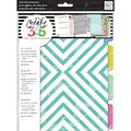 Create 365 Planner Month Extension Pages, Teal/Gold, (MONT-01)