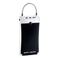 Safe Inside Digit Combination Lock Portable Security Case, Black (4500L)