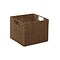 Honey Can Do Paper Rope Storage Crate Brown (STO-03567)