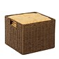 Honey Can Do Paper Rope Storage Crate Brown (STO-03567)