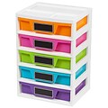 IRIS® 5 Drawer Girls Storage & Organizer Chest, 2 Pack (150330)