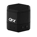 QFX BT43WA Portable Hand Free Wireless/Wired Speaker, Black