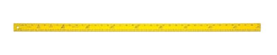 Lufkin® Metric-English Aluminum Meter Sticks, 1 X 1, Aluminum